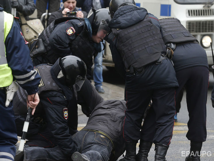В Москве суд арестовал еще одного участника антикоррупционного митинга