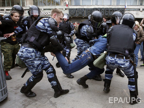 ﻿Акції протесту 12 червня в Росії. Фоторепортаж