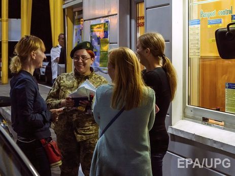 ﻿Держприкордонслужба: Понад 2500 українців без віз перетнули кордон з ЄС