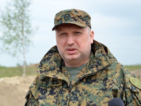 Турчинов: Военные действия на Донбассе переросли формат АТО