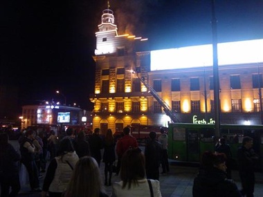 В здании консерватории в Харькове произошел пожар