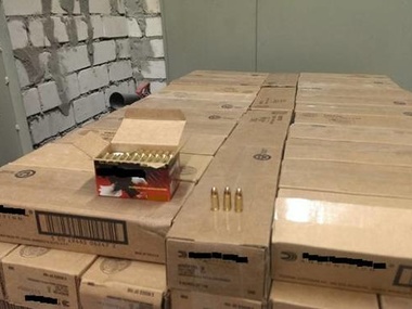 СБУ Киева изъяла миллион нелегальных патронов