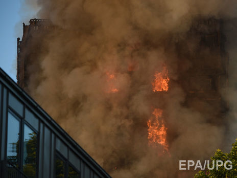 В Лондоне ночью вспыхнул масштабный пожар в жилой многоэтажке. Фоторепортаж