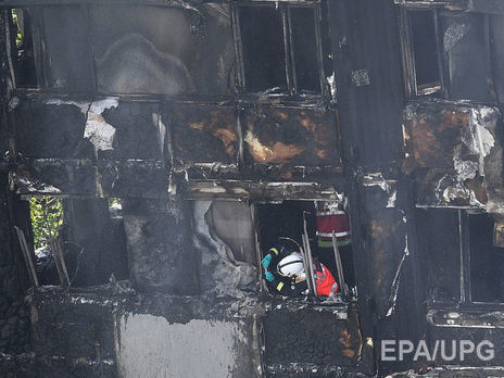 В Лондоне в результате масштабного пожара в многоэтажке пострадало более 70 человек