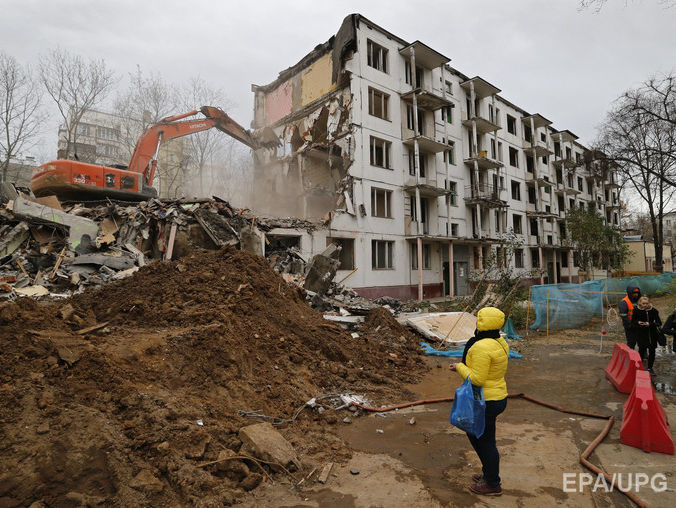 ﻿У Росії ухвалили остаточний варіант закону про масове знесення хрущовок у Москві