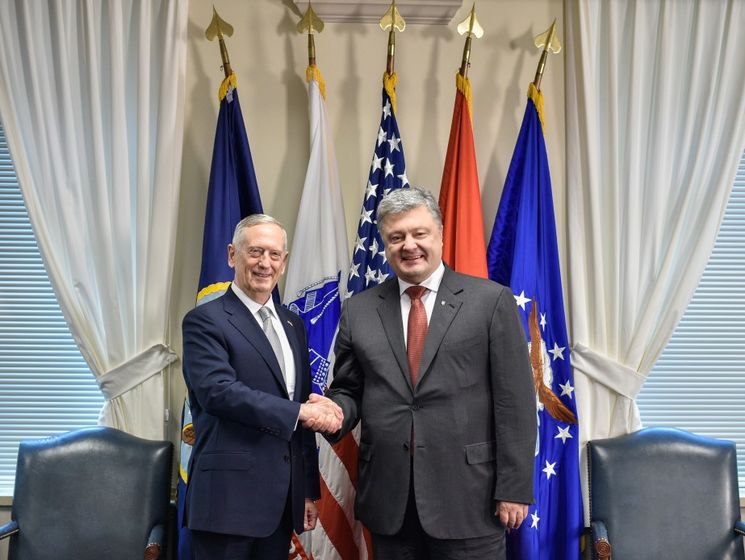 Мэттис – Порошенко: США остаются на позициях поддержки Украины