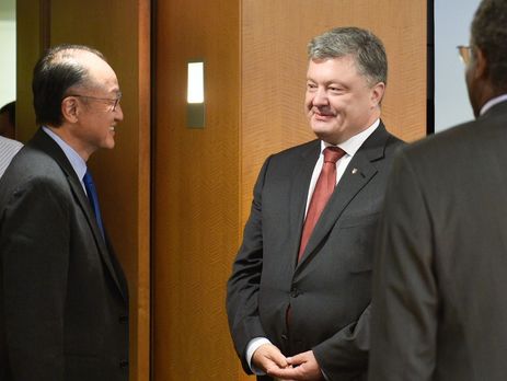 Порошенко обсудил с главой Всемирного банка более активное привлечение инвестиций