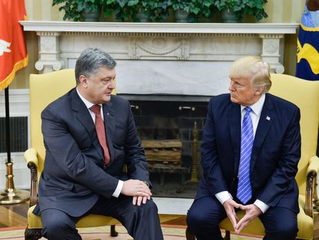 Порошенко и Трамп провели переговоры 20 июня