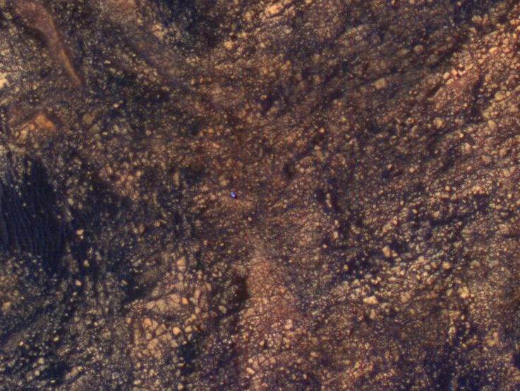 ﻿NASA сфотографувало марсохід Curiosity на схилі гори Шарп