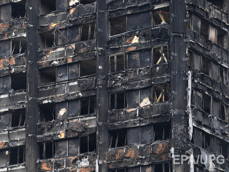 Высотка в северном Лондоне загорелась из-за холодильника – полиция