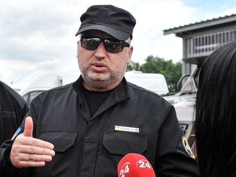 Турчинов на украинско-российской границе: Здесь начинается граница цивилизованной Европы