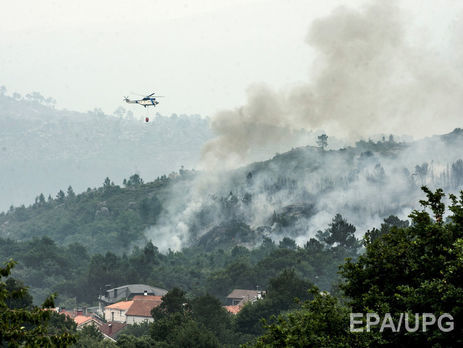 Из-за лесного пожара в Испании власти эвакуировали около тысячи человек
