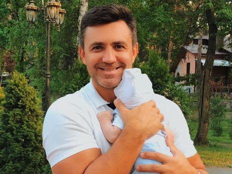 Николай Тищенко показал снимок сына, сделанный через три дня после его рождения