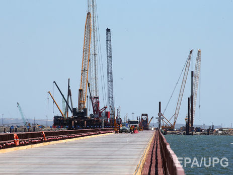 Украина потребует от России компенсацию за строительство Керченского моста