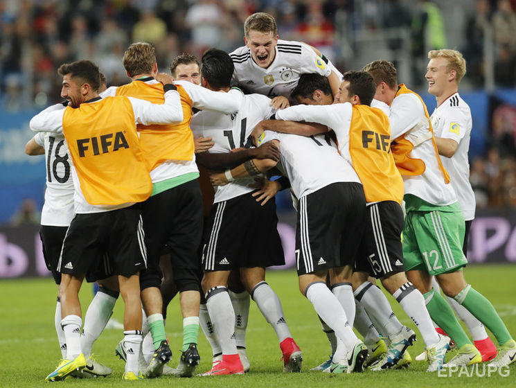 ﻿Збірна Німеччини з футболу виграла Кубок конфедерацій