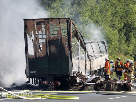 В результате аварии в немецкой Баварии погибли 18 человек