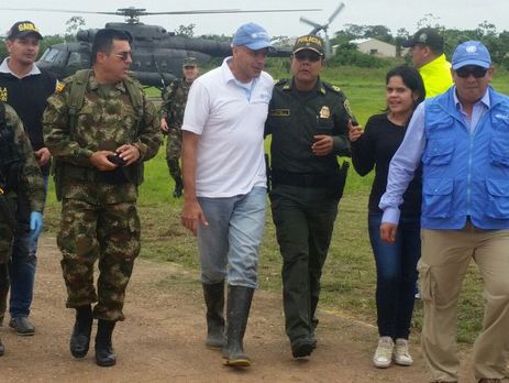 ﻿У Колумбії повстанці звільнили викраденого співробітника антинаркотичного управління ООН