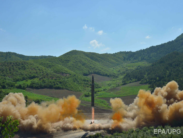 В американской разведке считают, что КНДР испытала новую модель ракеты, модифицировав одноступенчатую KN-17