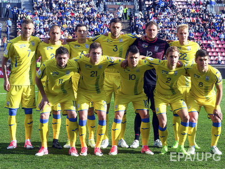 Футбольная сборная Украины поднялась на 25-е место в рейтинге ФИФА