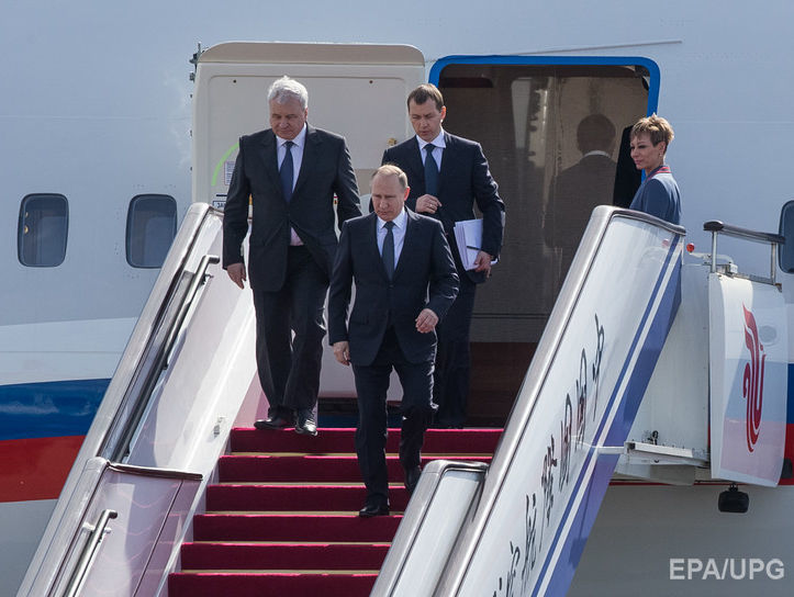 ﻿Літак Путіна дорогою на саміт "Великої двадцятки" облетів країни НАТО
