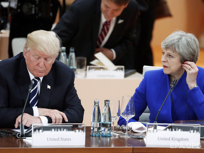 Трамп: Мы работаем над очень мощным торговым соглашением с Великобританией