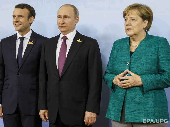 Песков о встрече Путина, Меркель и Макрона: Констатировалась серьезная пробуксовка реализации Минских договоренностей
