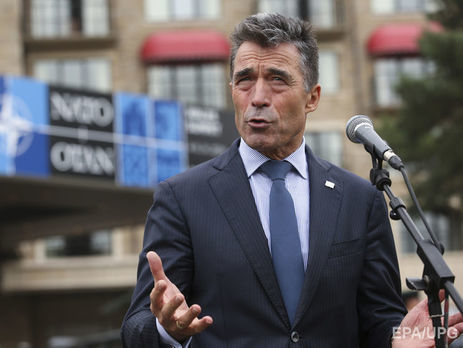 ﻿Расмуссен заявив, що НАТО й Україна протидіють спільним викликам