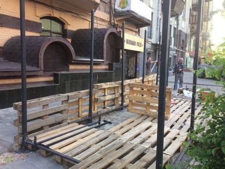 Ночью в Днепре горела Pizza Veterano, где работают ветераны АТО