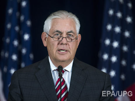 Тиллерсон: Санкции США и ЕС против РФ будут оставаться в силе, пока Россия не прекратит действия, вызвавшие эти санкции