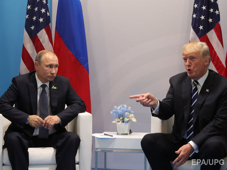 ﻿Трамп: Тему санкцій із Путіним не обговорював