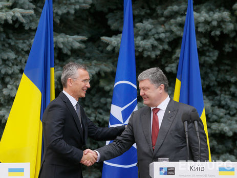 В Киеве состоялось заседание комиссии Украина НАТО при участии генсека Столтенберга и президента Порошенко