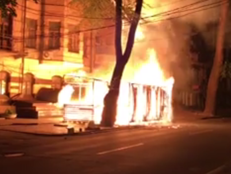 ﻿Пожежа в Pizza Veterano у Дніпрі сталася через підпал – попередні дані поліції