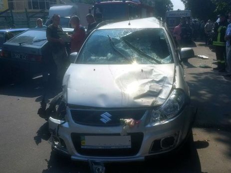 Экс-мэр Умани в Черкассах устроила несколько ДТП и сбила насмерть женщину