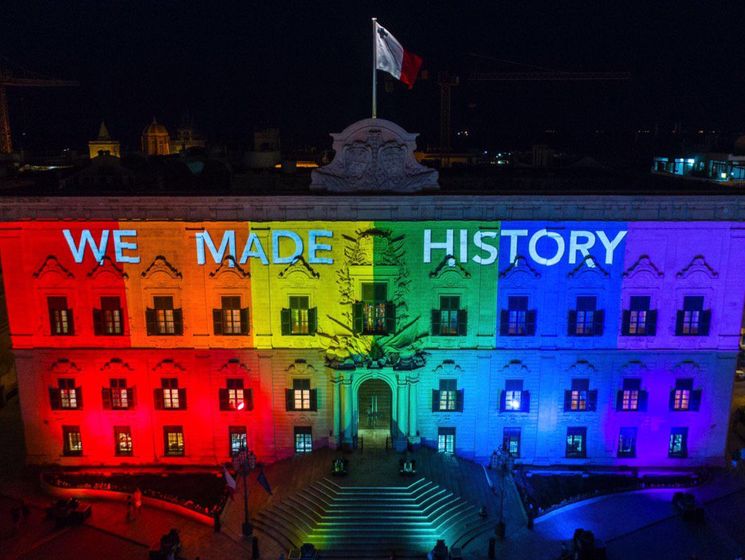 ﻿Мальта легалізувала одностатеві шлюби