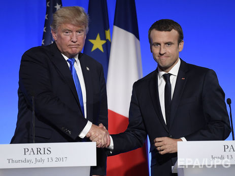 Макрон после встречи с Трампом заявил, что не будет настаивать на уходе Асада 