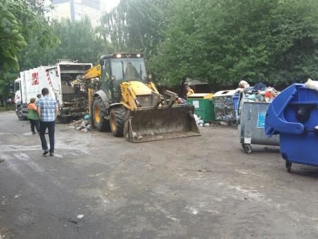 ﻿Львівська ОДА завершила прибирання переповнених сміттєвих майданчиків у Львові