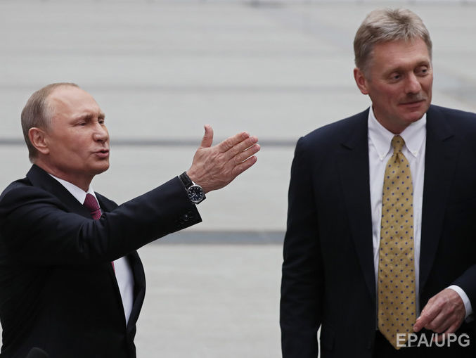 ﻿Путін заявив, що на зйомки в Стоуна його вмовив "господар-товариш-пан" Пєсков
