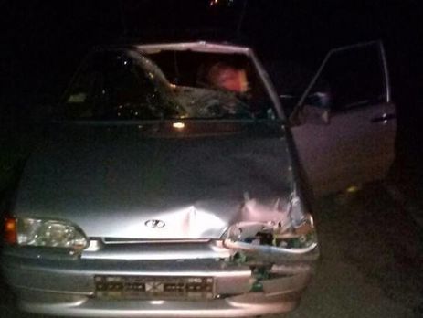 Под Винницей патрульные задержали пьяного водителя, вероятно, сбившего насмерть двух человек