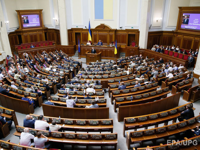 ﻿Рада молиться: в українському парламенті підвели голови святоші