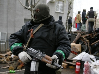 В Славянске террористы захватили львовского журналиста