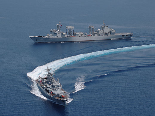 Россия проведет военно-морские учения с Китаем в Балтийском море