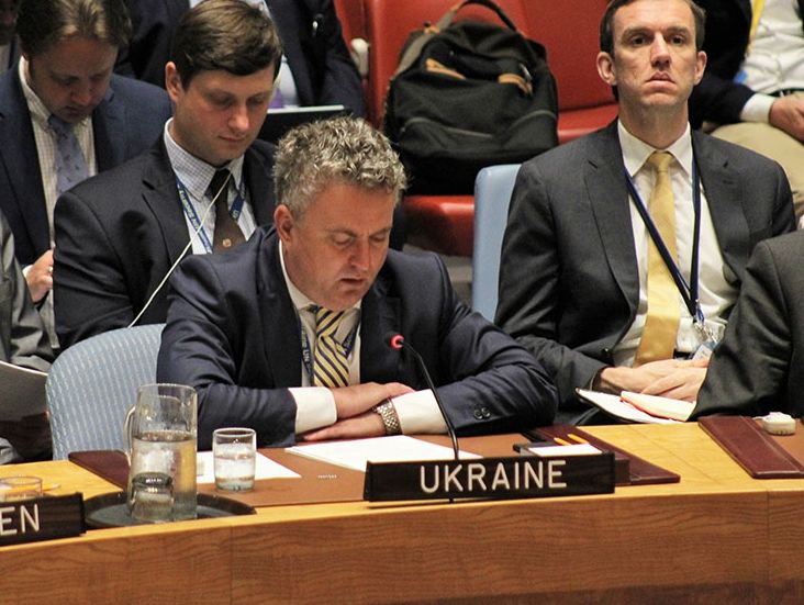 ﻿Кислиця: Об'єднані Нації, Рада Безпеки й генеральний секретар нічого не зробили, щоб зупинити окупацію Криму та військову агресію Росії