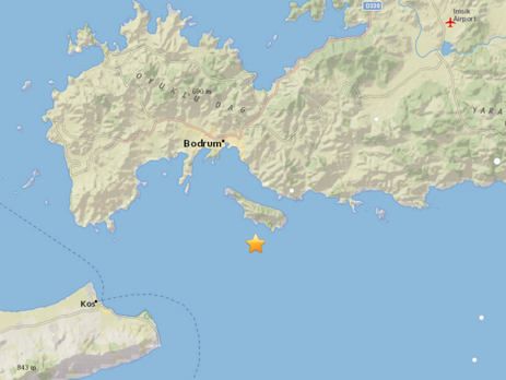 У берегов Турции произошло землетрясение. Есть пострадавшие