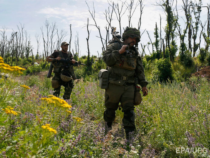 ﻿За минулу добу на Донбасі загинуло п'ятеро українських військових – штаб АТО