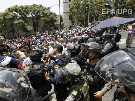 Протесты в Восточном Иерусалиме: один погибший, почти 200 пострадавших