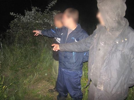 ﻿У Сумській області затримали трьох росіян, які перейшли кордон пішки