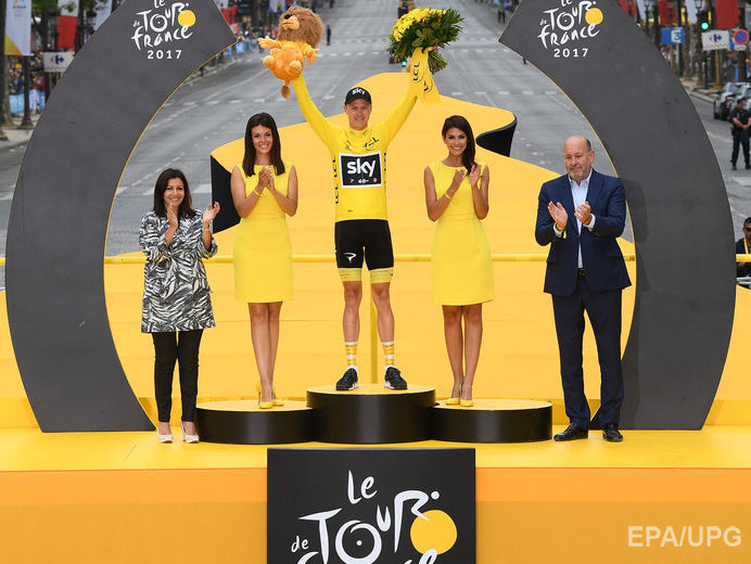 ﻿Британець Фрум учетверте виграв Tour de France