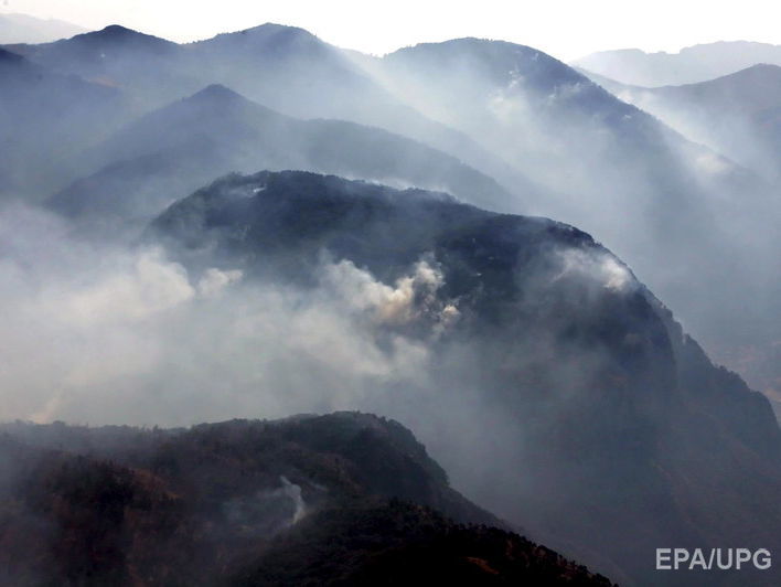 Лесные пожары в Албании: пожарные тушат 18 возгораний по всей стране 