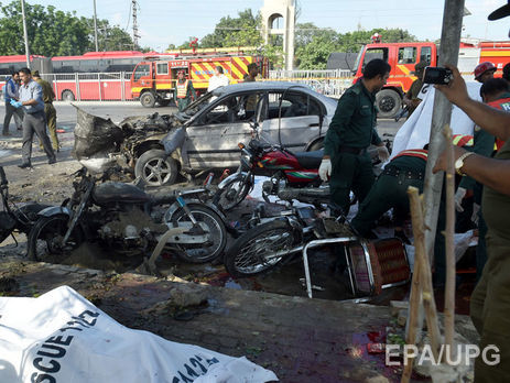 Жертвами взрыва в пакистанском городе Лахор стали 25 человек