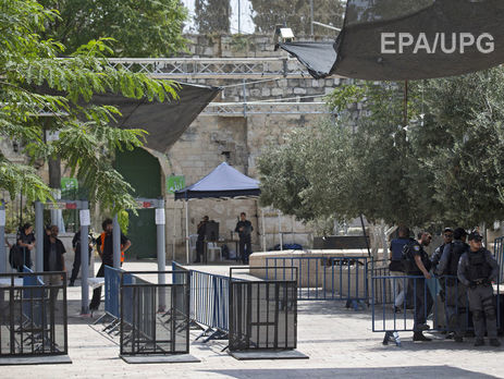 ﻿Кабінет безпеки Ізраїлю вирішив прибрати металодетектори на вході на Храмову гору в Єрусалимі